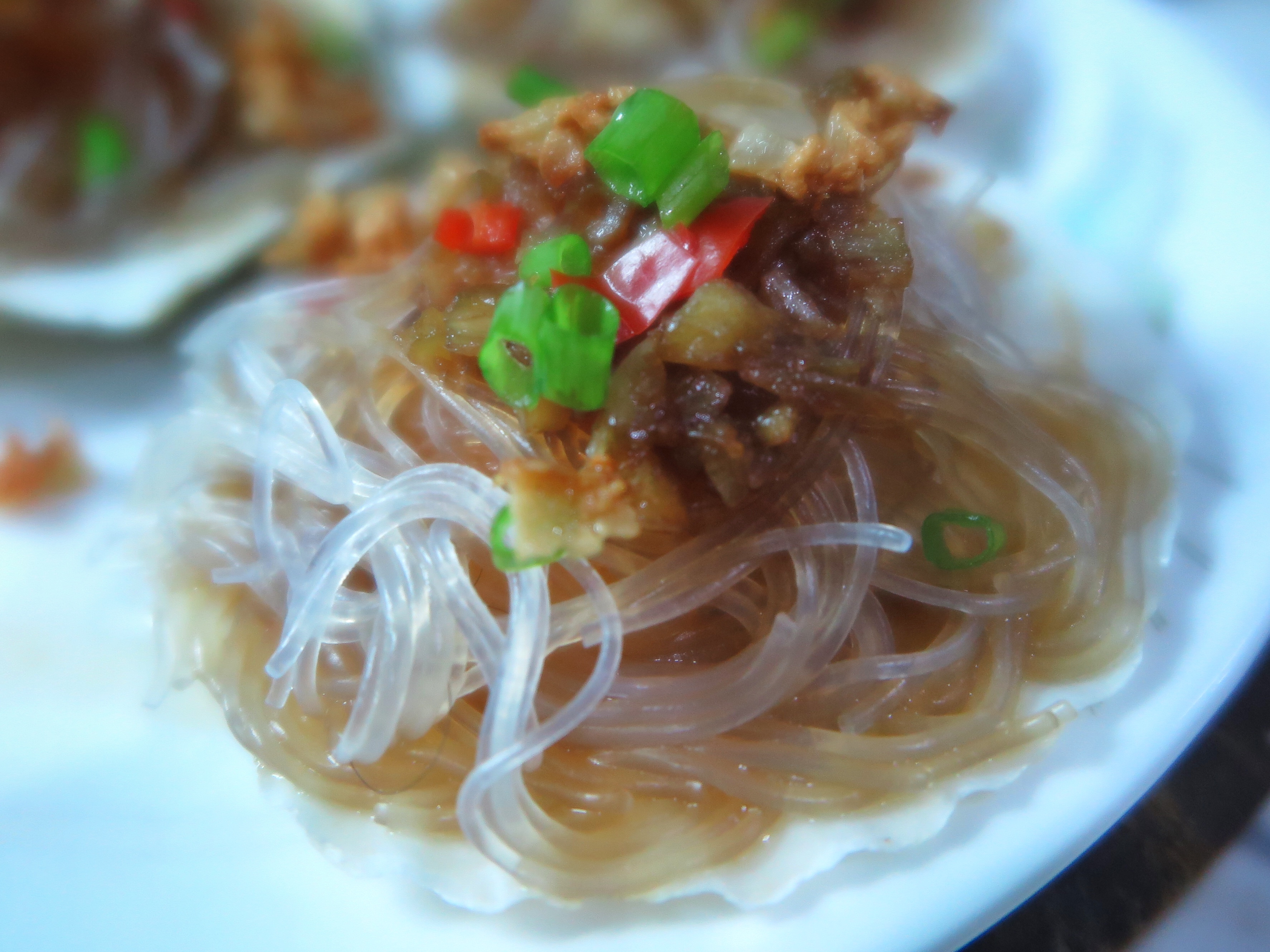 蒜蓉粉丝蒸扇贝