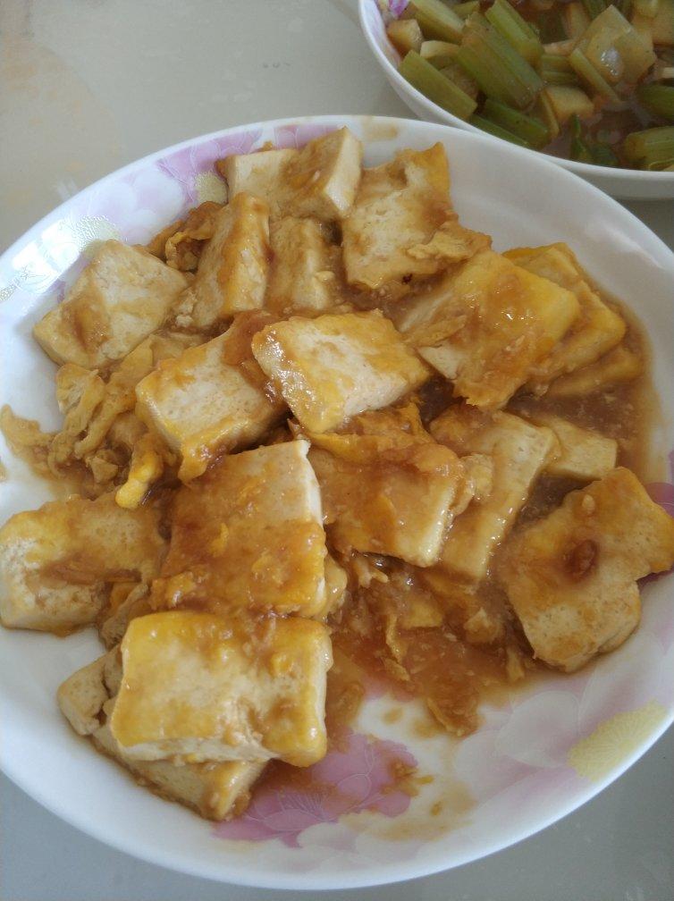 无敌好吃的香煎豆腐
