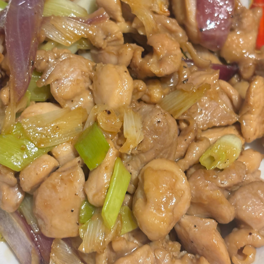 葱烧鸡腿肉