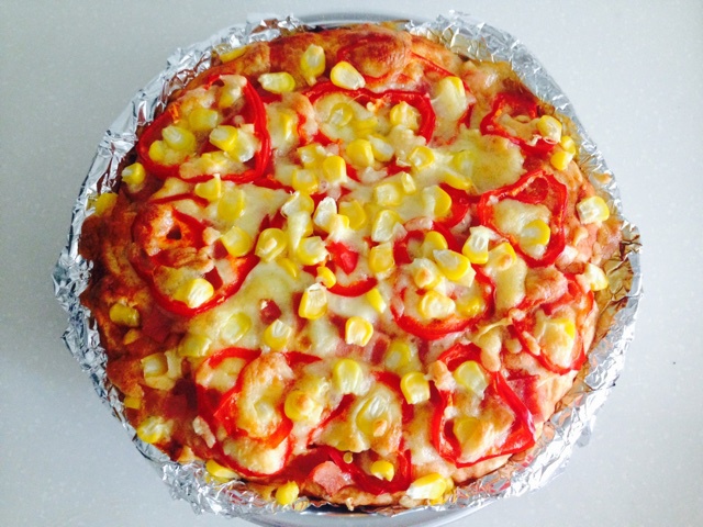 夏威夷pizza（附饼底冷冻法）
