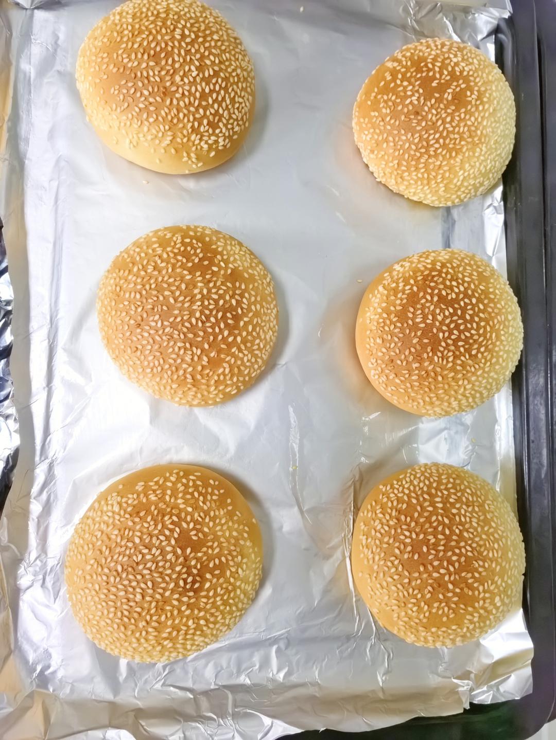 零失败汉堡胚（一次发酵）