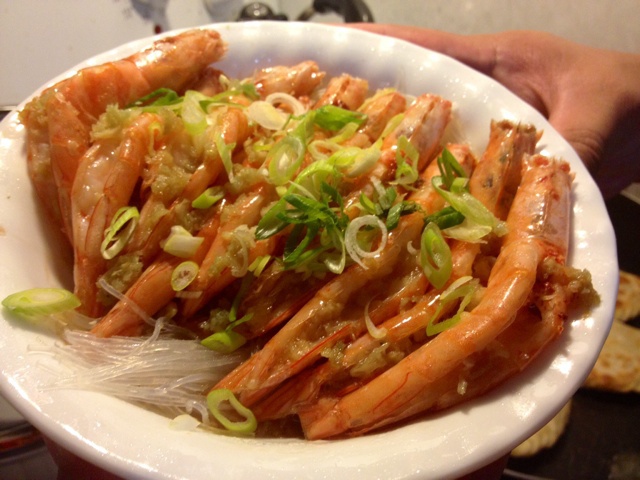 蒜蓉粉丝蒸大虾