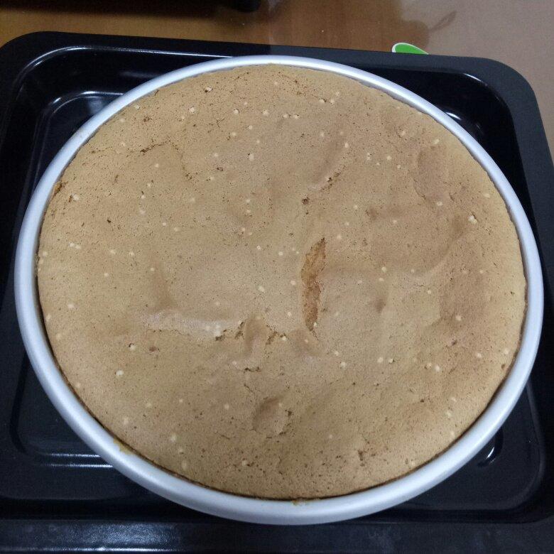 6寸戚风蛋糕（2蛋）