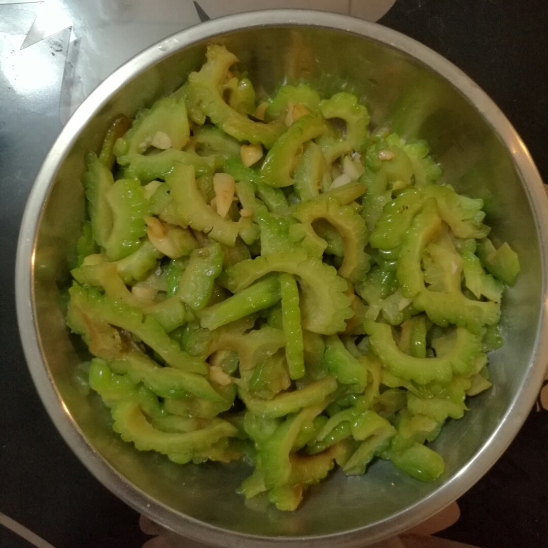 清炒苦瓜