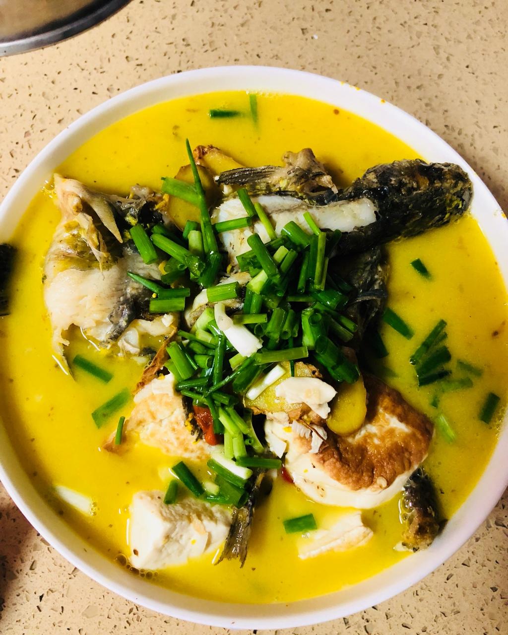 手机用户7288_a5ky做的黄刺鱼炖豆腐