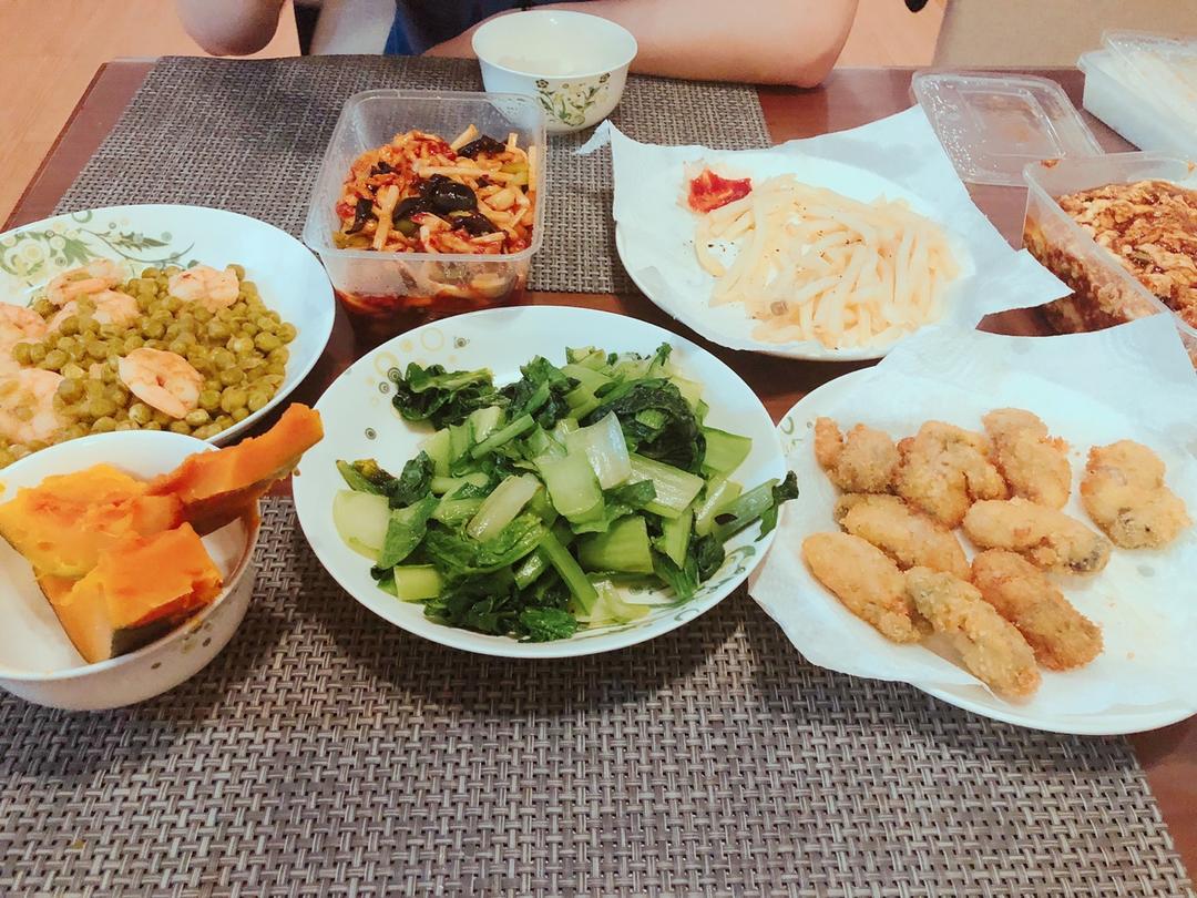 甜豌豆虾仁（中餐厅2五阿哥那个）