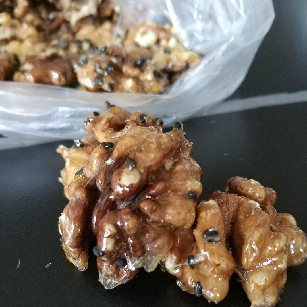 【琥珀核桃仁】冰糖无油不粘手