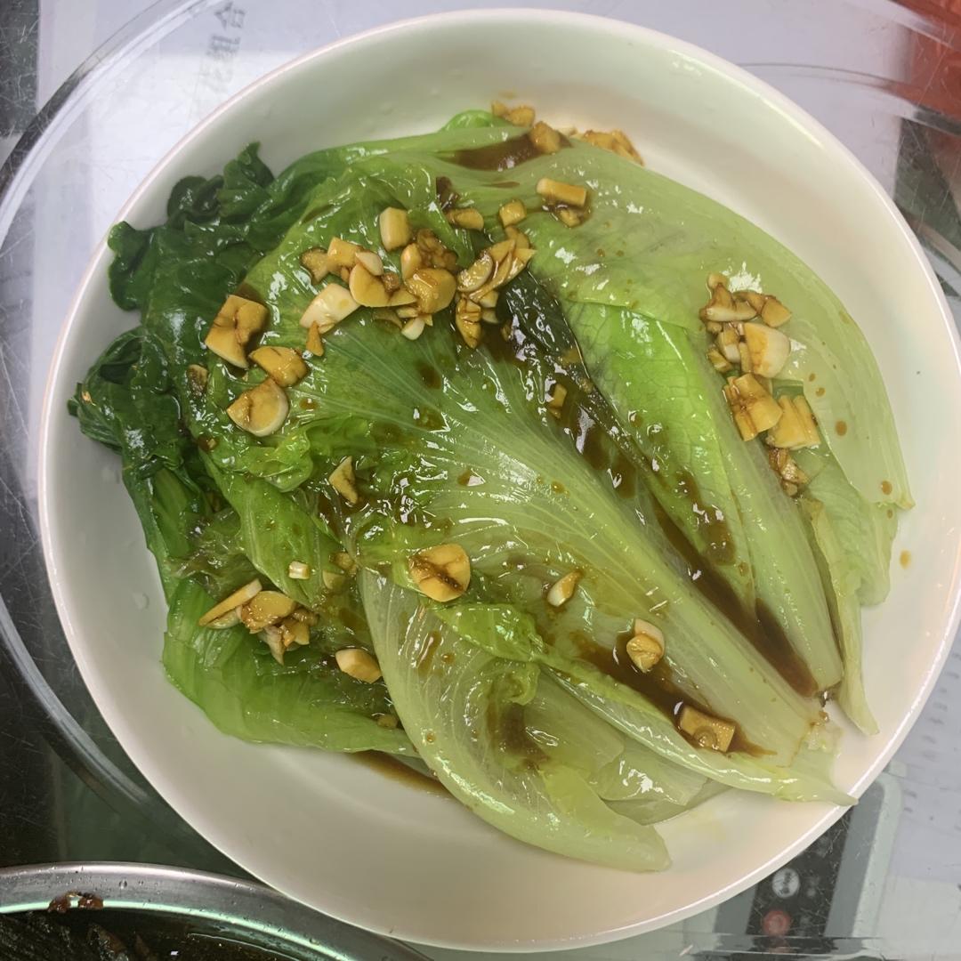 5分钟上桌的蚝油生菜