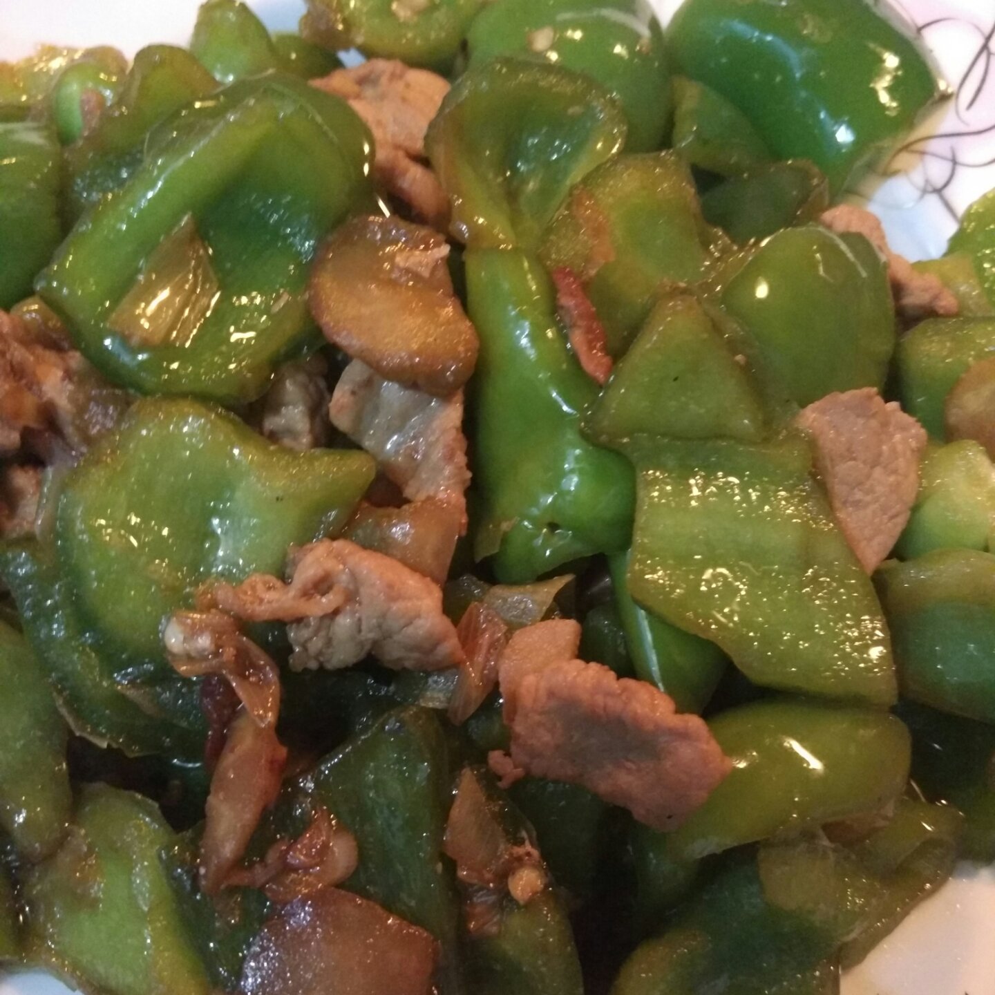 青椒肉片