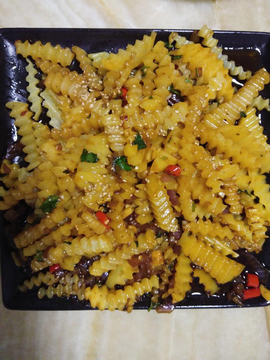 堰子做的狼牙土豆