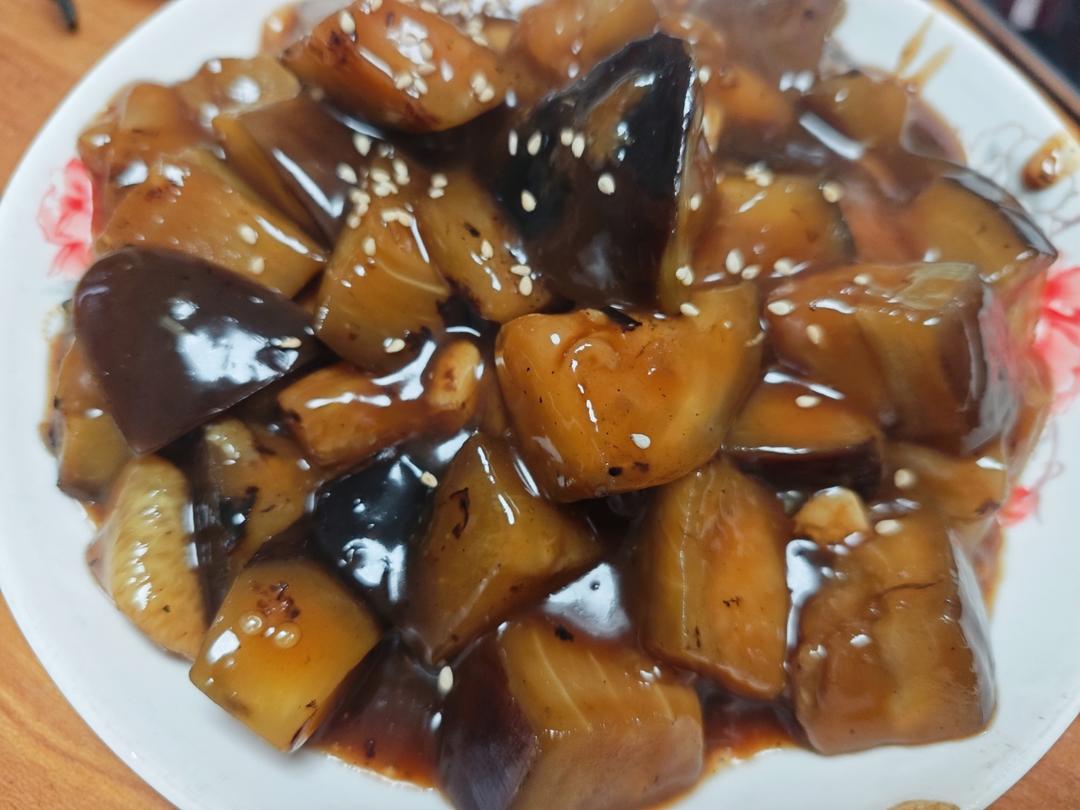 无敌好吃🔥巨下饭的糖醋茄子盖饭😋