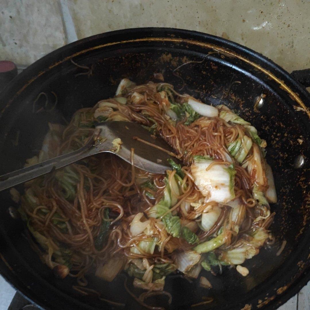 白菜炒粉条🧐原本不屑一顾，结果超级下饭