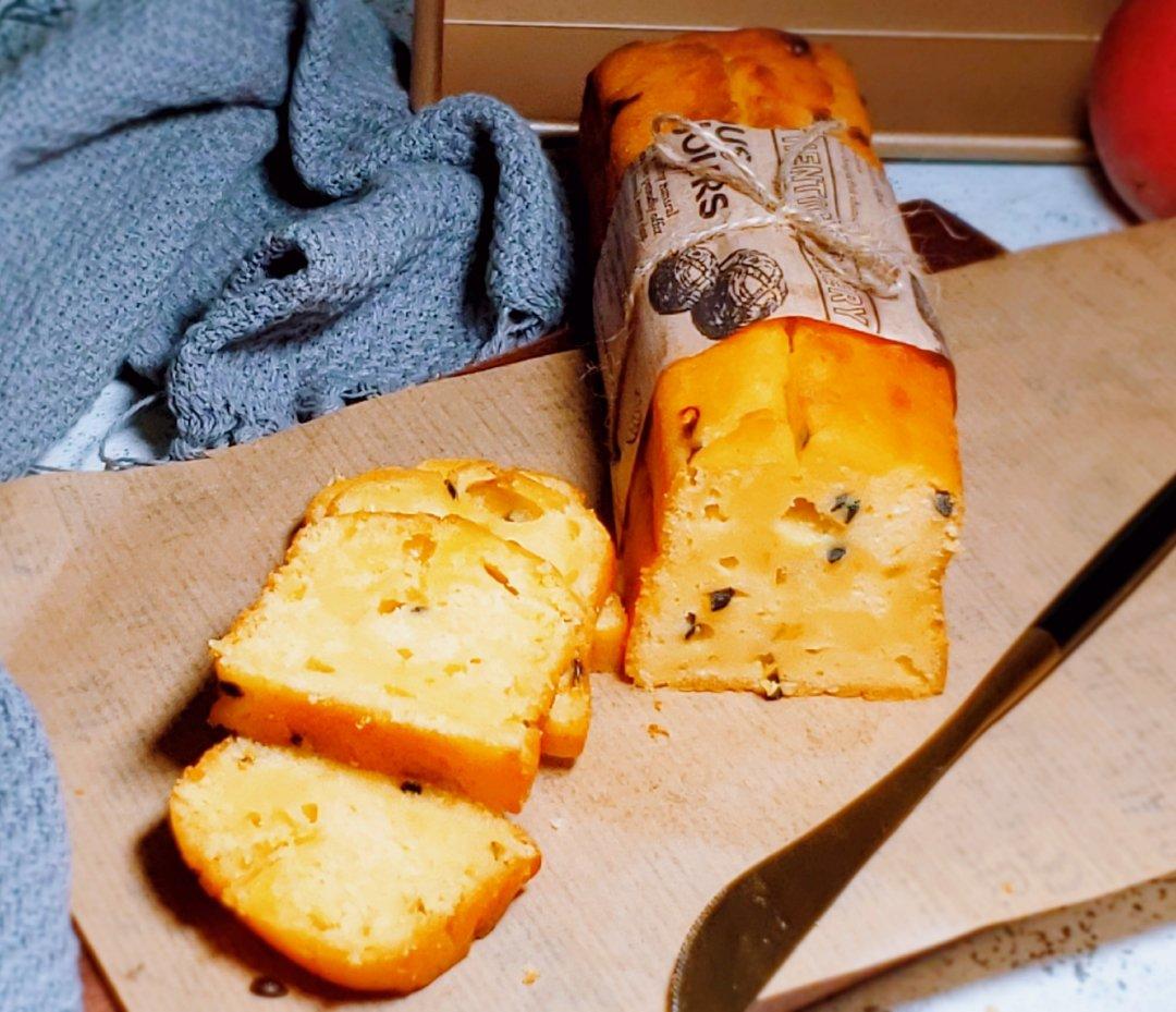 百香果乳酪磅蛋糕