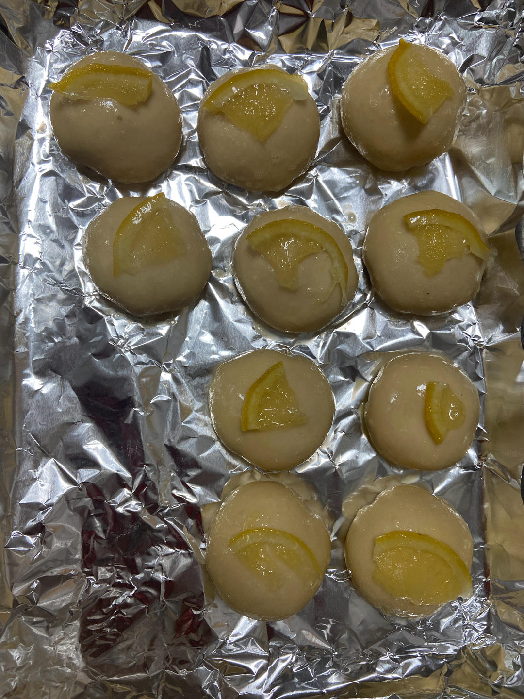 特特特别清新的柠檬酸奶面包，我爱！