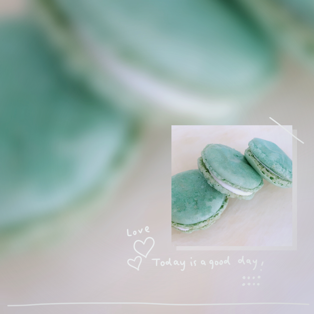百分百裙边马卡龙~~夏茉老师的方子