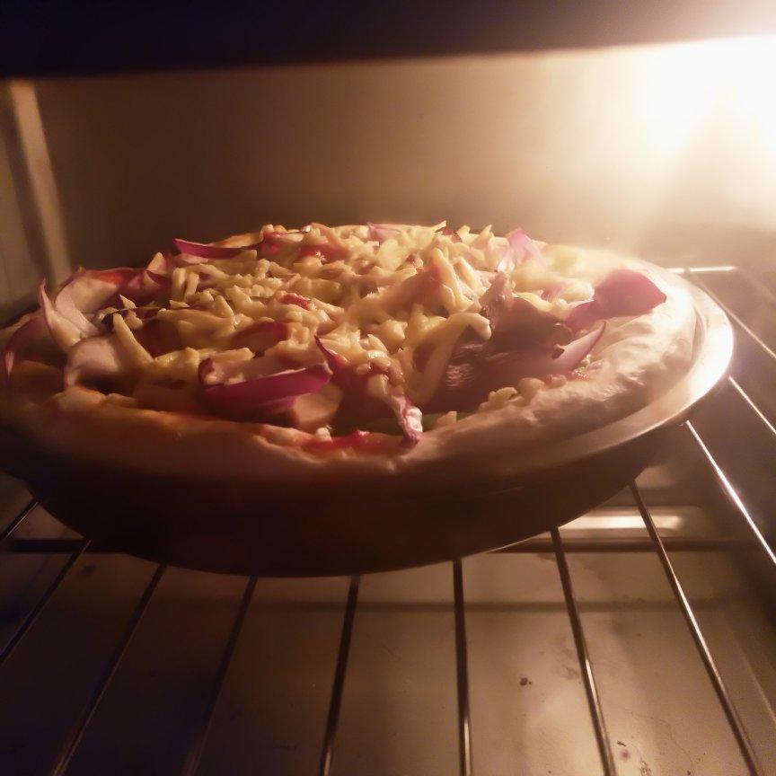 八寸披萨（附带饼皮做法）