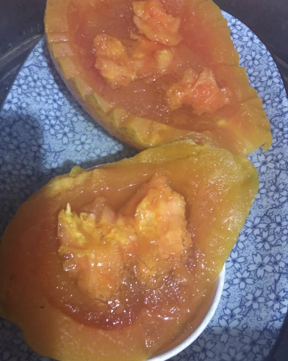 木瓜牛奶炖雪燕