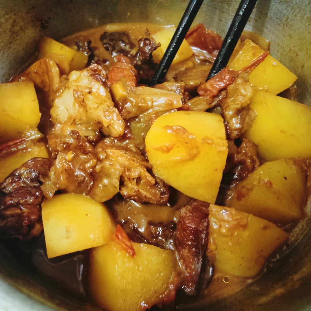 番茄土豆炖牛腩