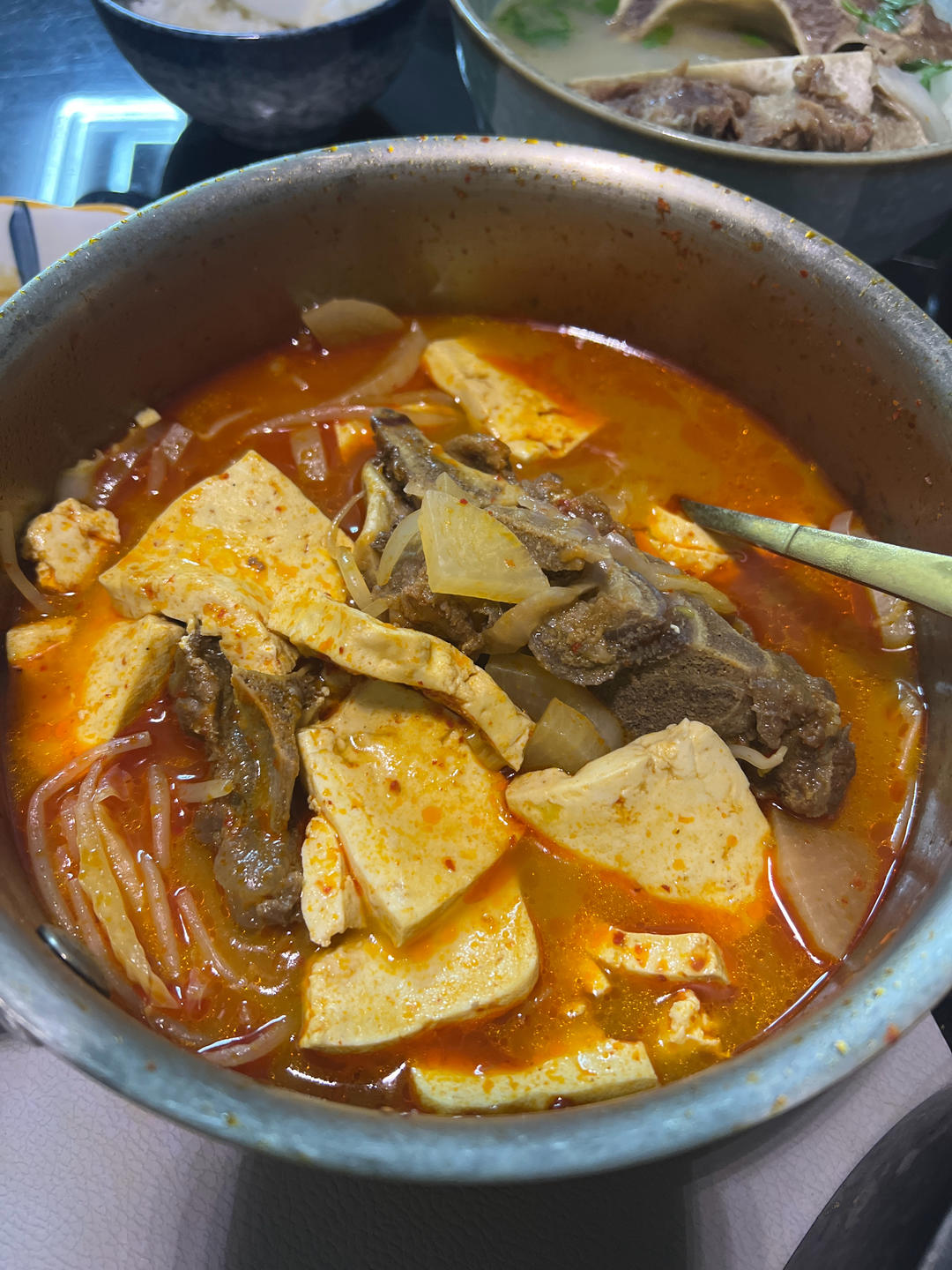 韩式辣牛肉汤【曼食慢语】