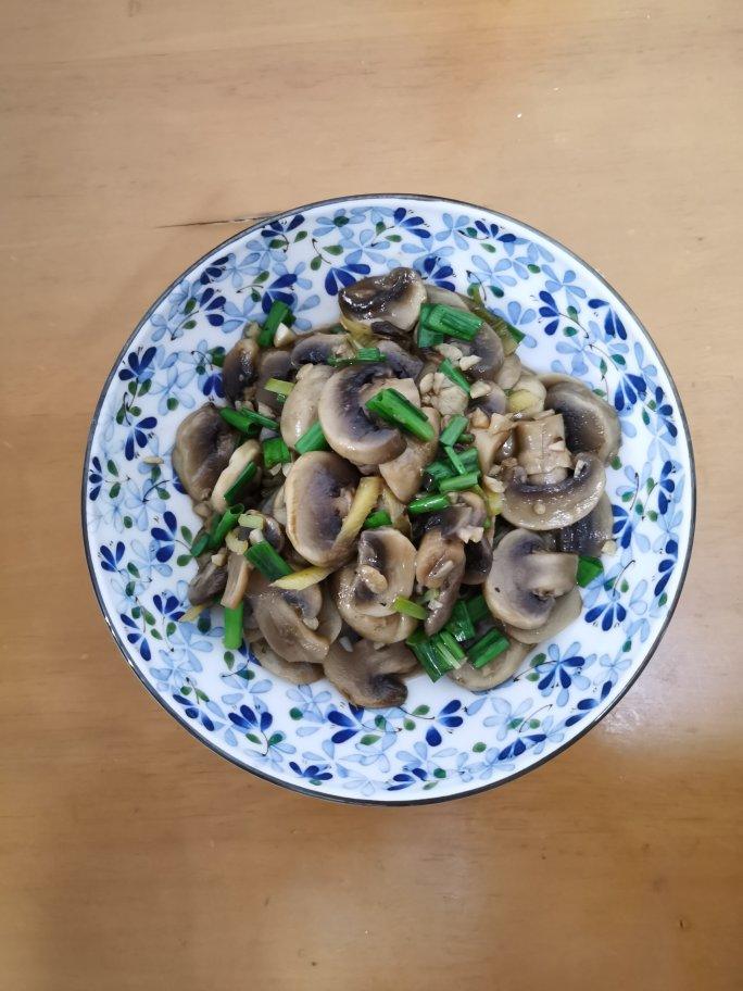 清炒口蘑菇