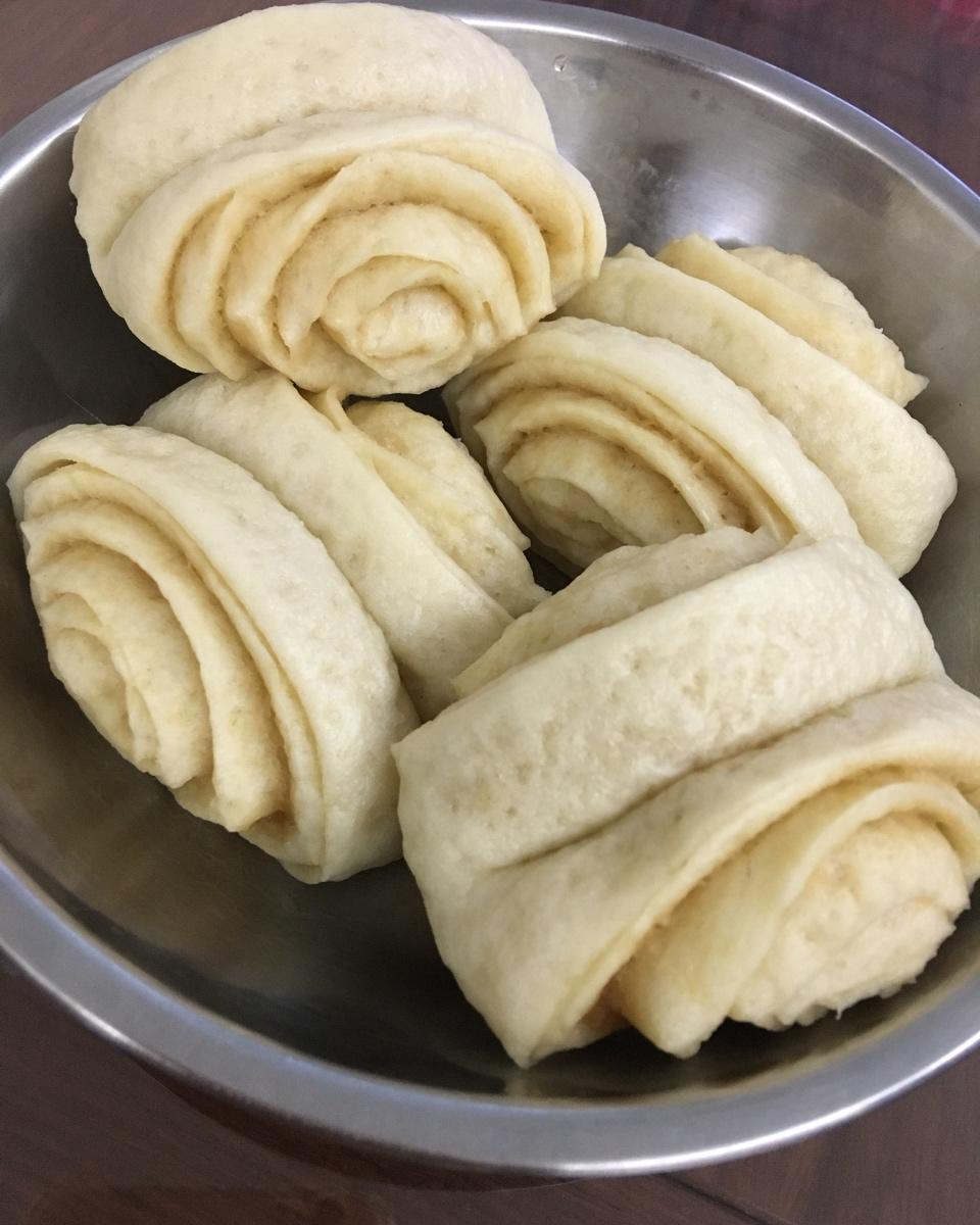 零难度学做香喷喷喧腾腾的花生酱大花卷