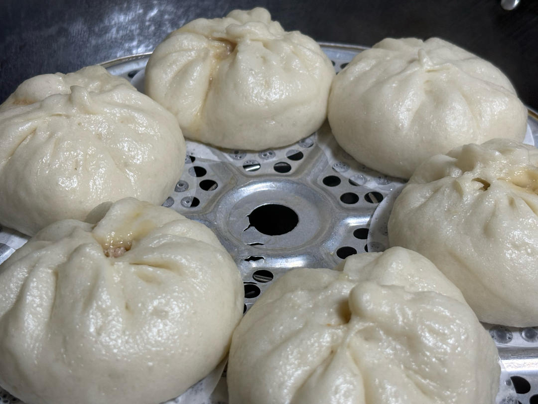 梅干菜肉包-无敌包子皮【墙裂推荐~！！！】