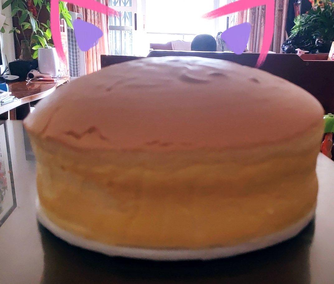 6寸戚风模具做古早蛋糕