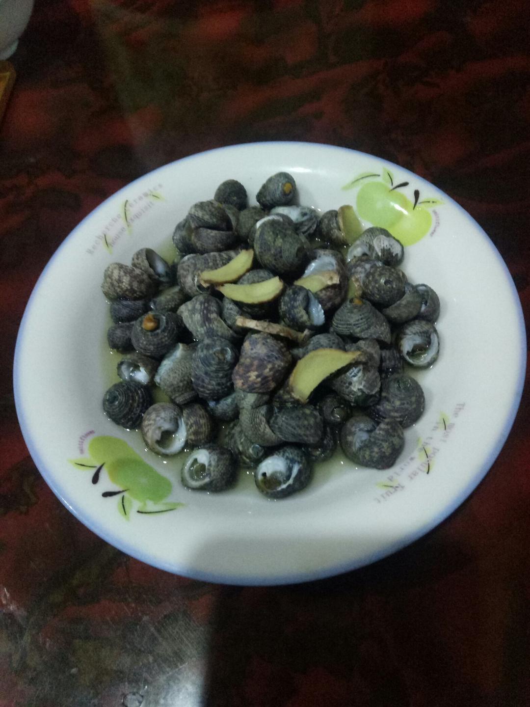 老酒煮花螺