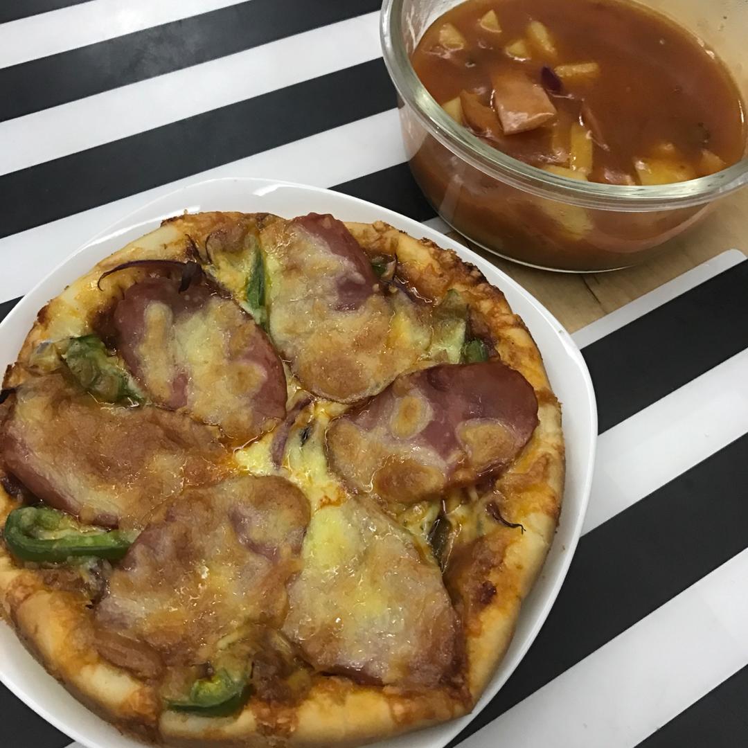 8寸纯手工什锦披萨