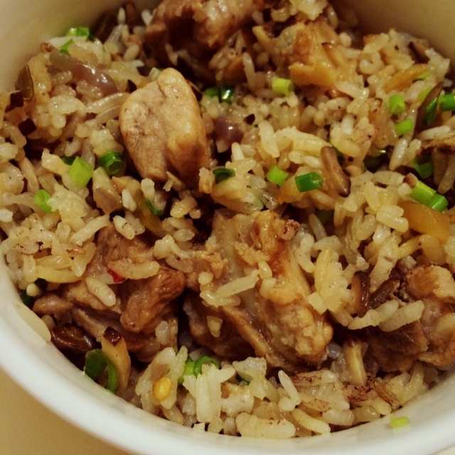 香菇排骨焖饭