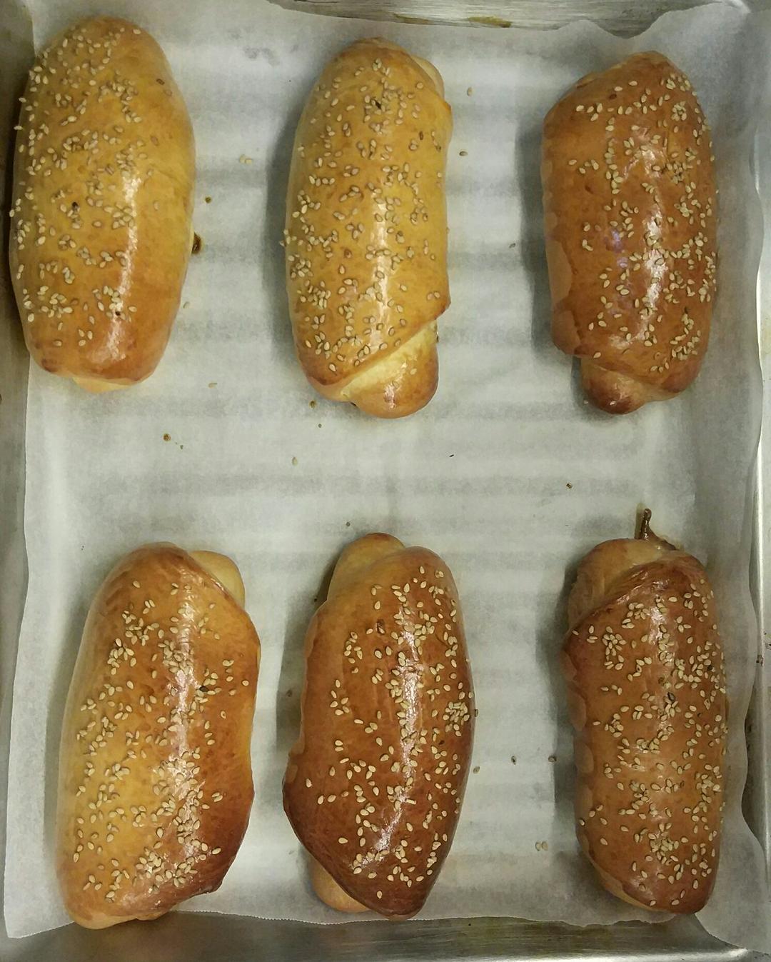 超好吃的肉松面包