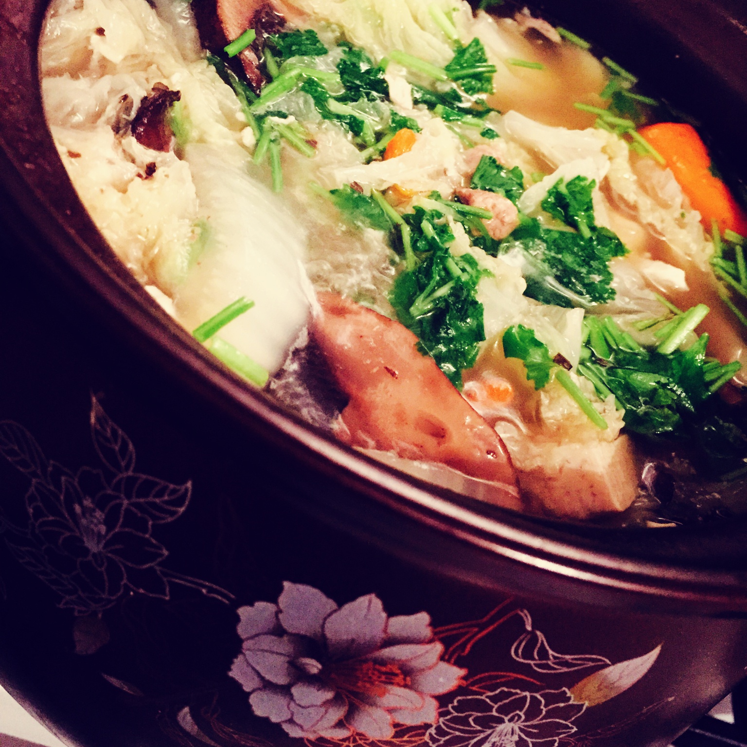 白菜豆腐汤