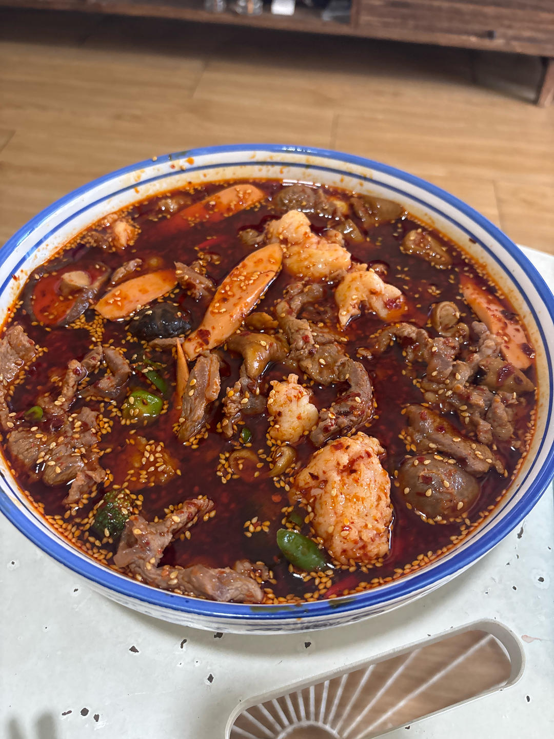 火锅/钵钵鸡/水煮牛肉中的万能嫩牛肉