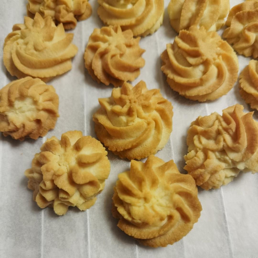 秒杀甜品店的黄油曲奇，做了你会爱上它～