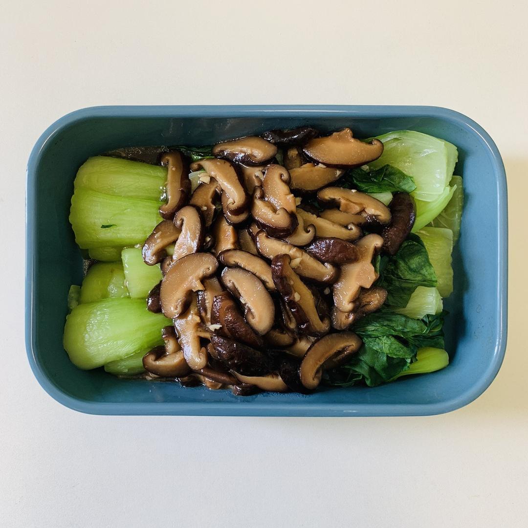 蚝油香菇油菜