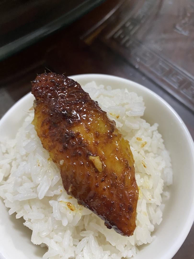 鲜嫩焦脆的盐焗烤鸡-空气炸锅版