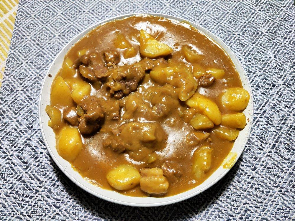 咖喱土豆牛腩