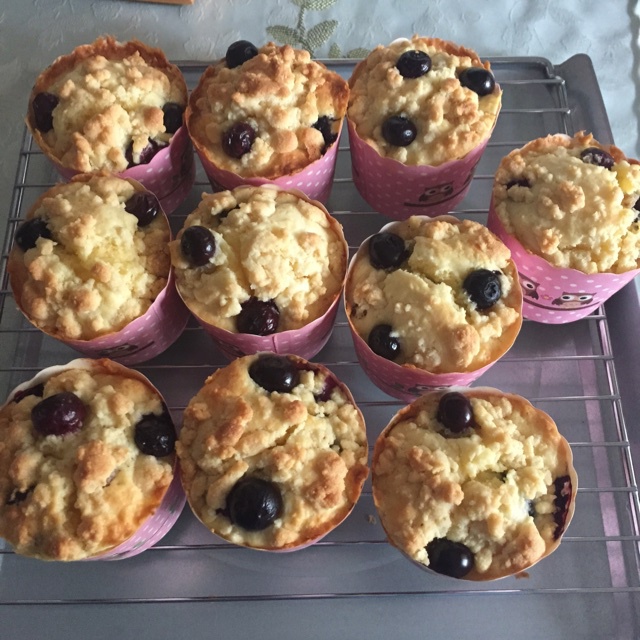 PH大师的金宝顶蓝莓马芬