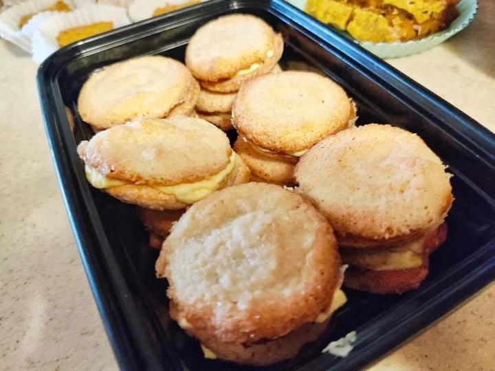 香草杏仁酥粒达克瓦兹