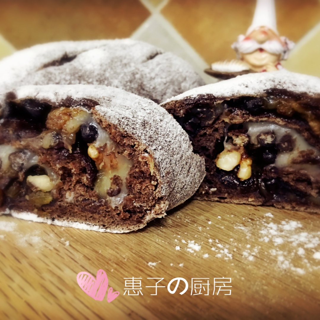 可可麻薯软欧