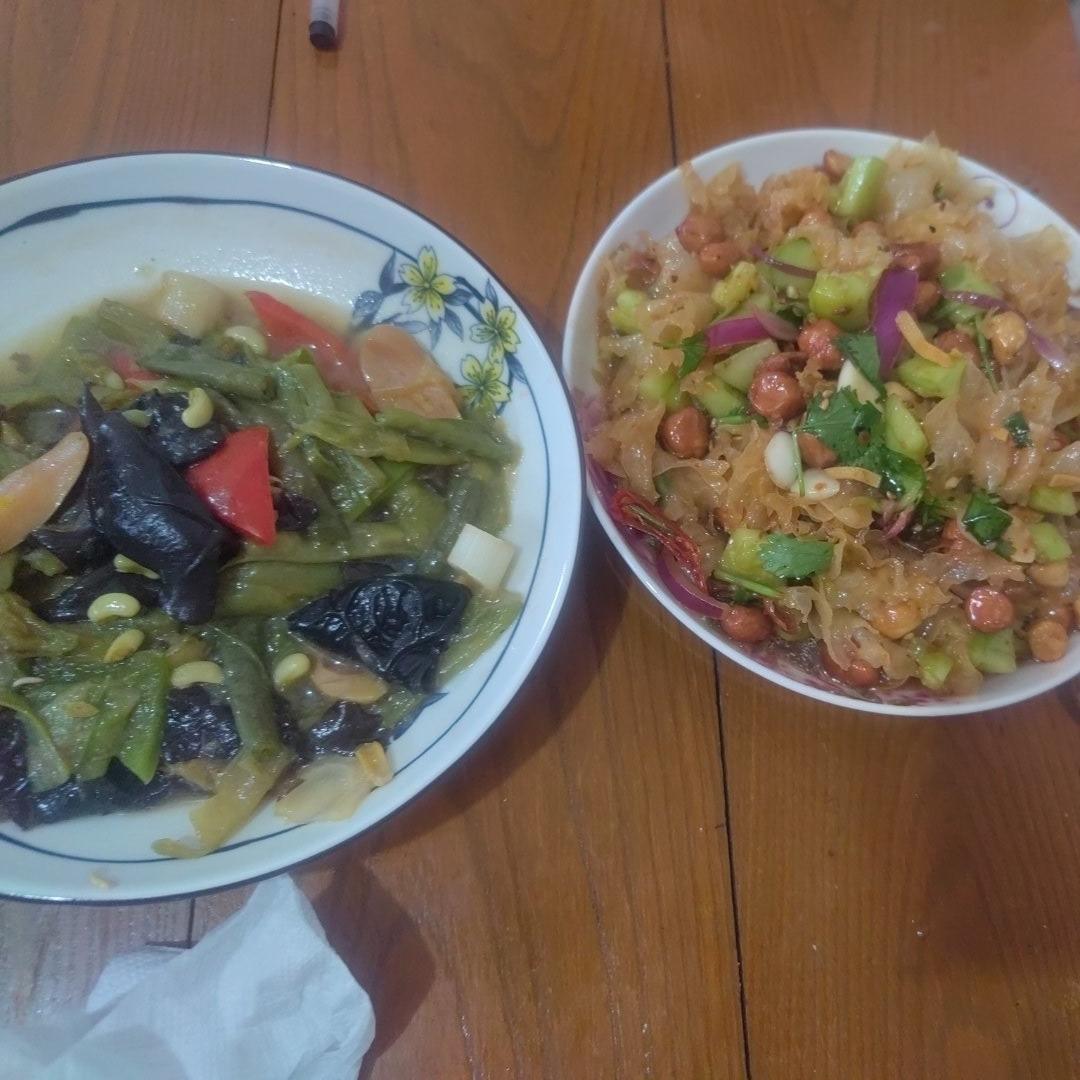 夏季凉拌菜万能油醋汁，酸辣可口低脂低卡，拌啥都好吃！凉拌豆腐皮绝了