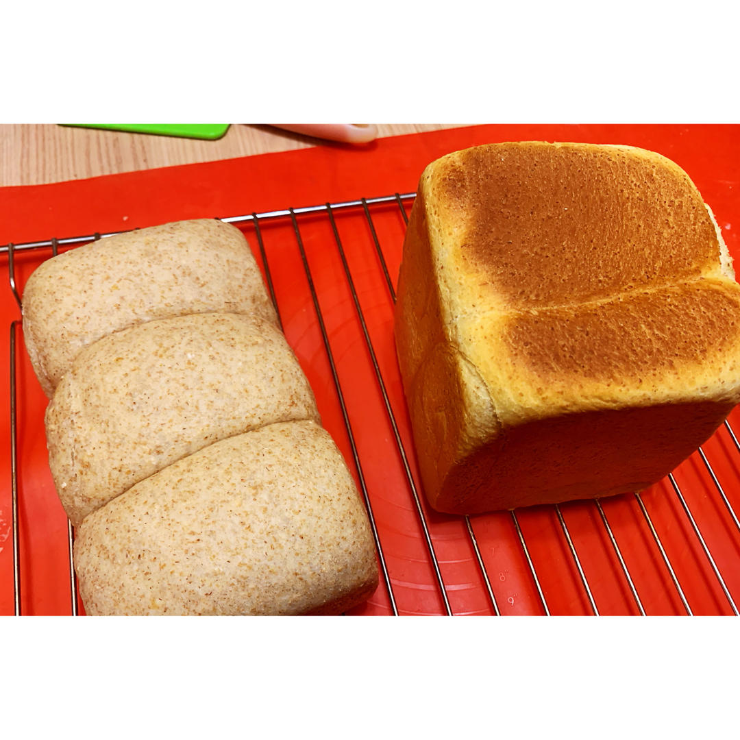 高纤低脂的全麦核桃吐司