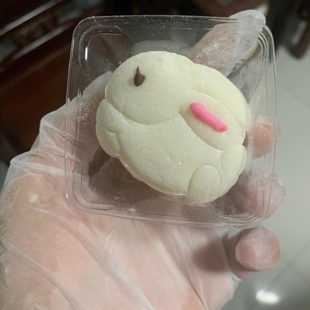《Tinrry+》萌萌的小白兔冰皮月饼，快手简单，冰凉酸甜超解腻！