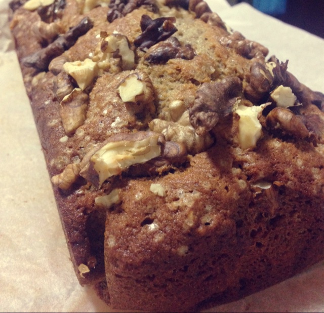 香蕉核桃磅蛋糕 Banana & Walnut Pound Cake