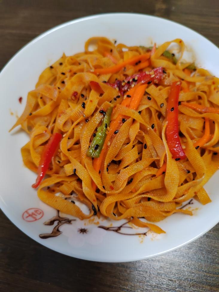 延边朝族拌干豆腐丝