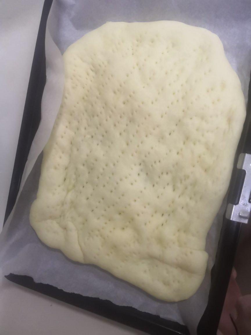 自制厚底披萨面饼