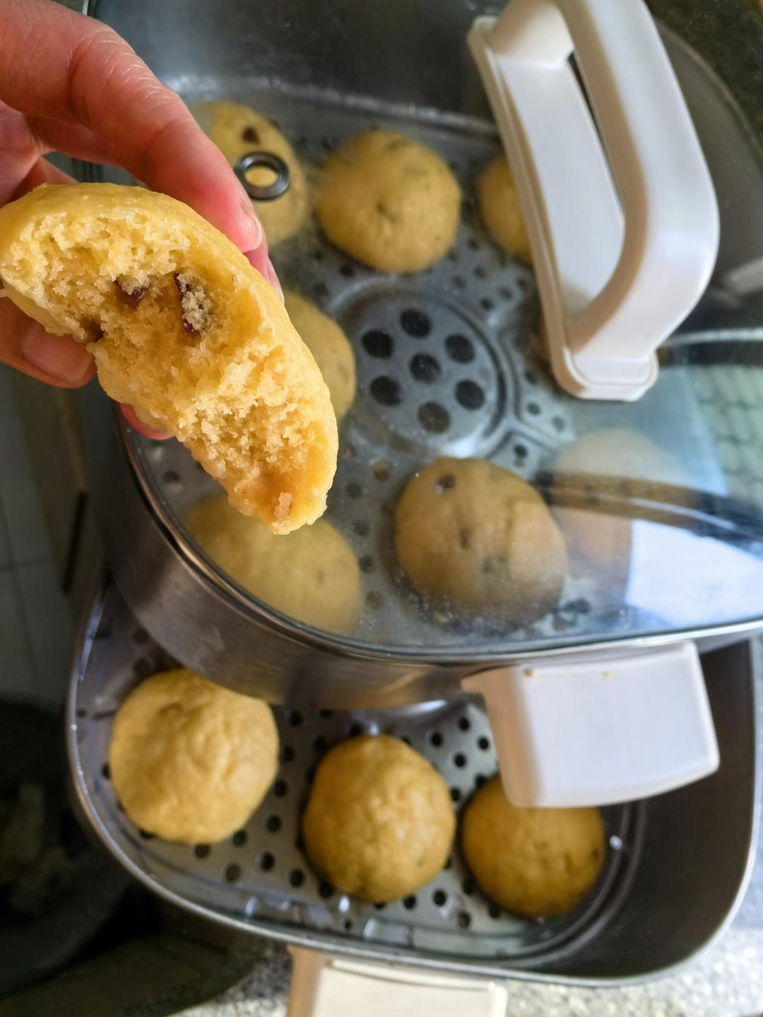 玉米面窝窝头，简单、美味、百搭