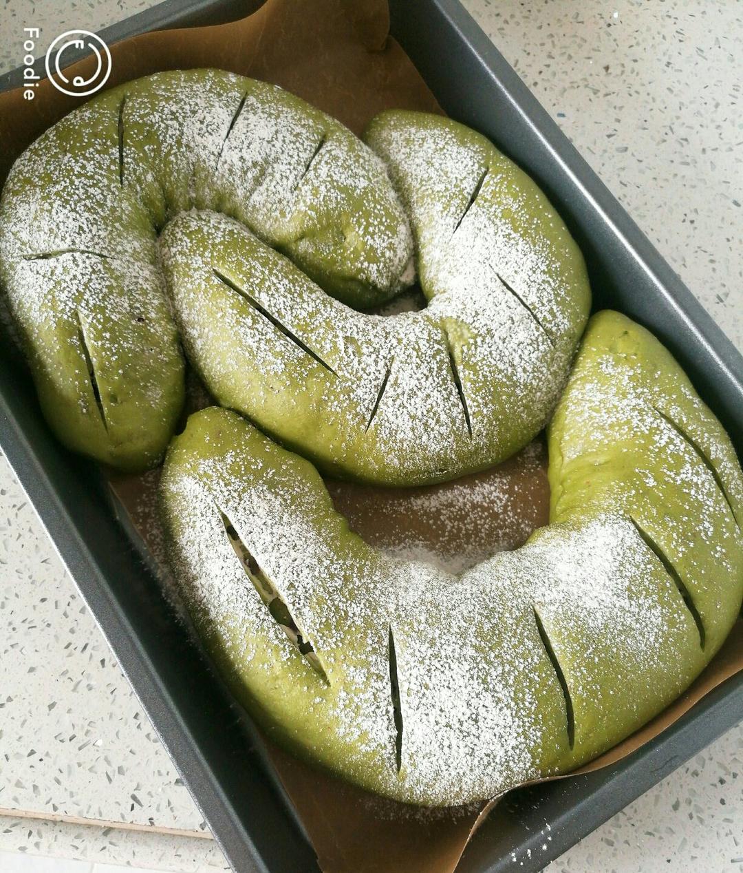 麻薯夹心可可（抹茶）软欧