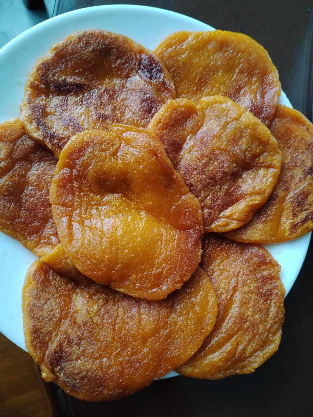 平底锅就能做，香甜软糯的南瓜饼，一次成功