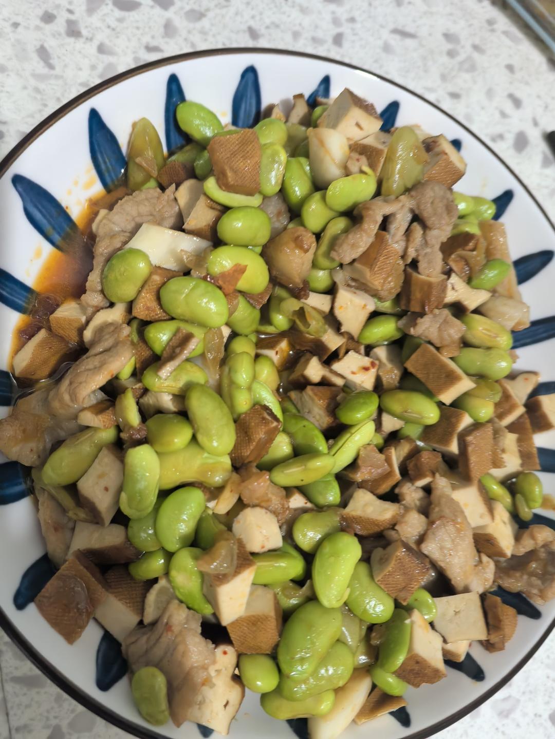 毛豆炒香干｜家常小炒